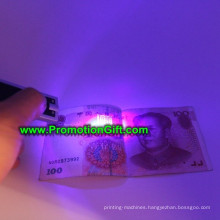 Mini Cheap Keychain Ultraviolet Currency Checker